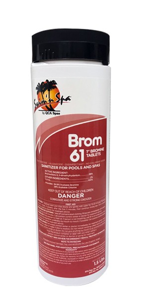 Swim N Spa Sanitizer & Shock: Brom 61 (1.5 LB)