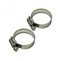Medium Stainless Steel Clamps 1 3/4" - Set of 2 (36696)