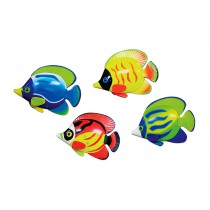 Set of 6 pool diving discs - Fish