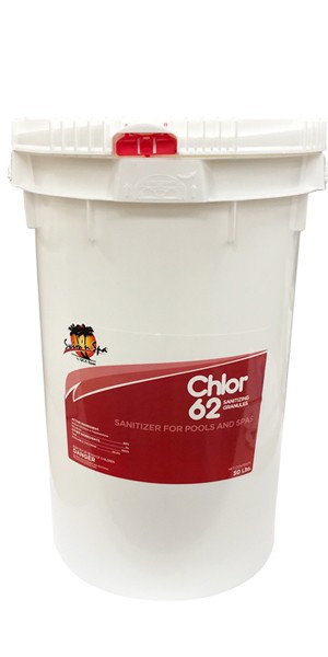 Swim N Spa Sanitizer & Shock: Chlor 62 (50 LB)